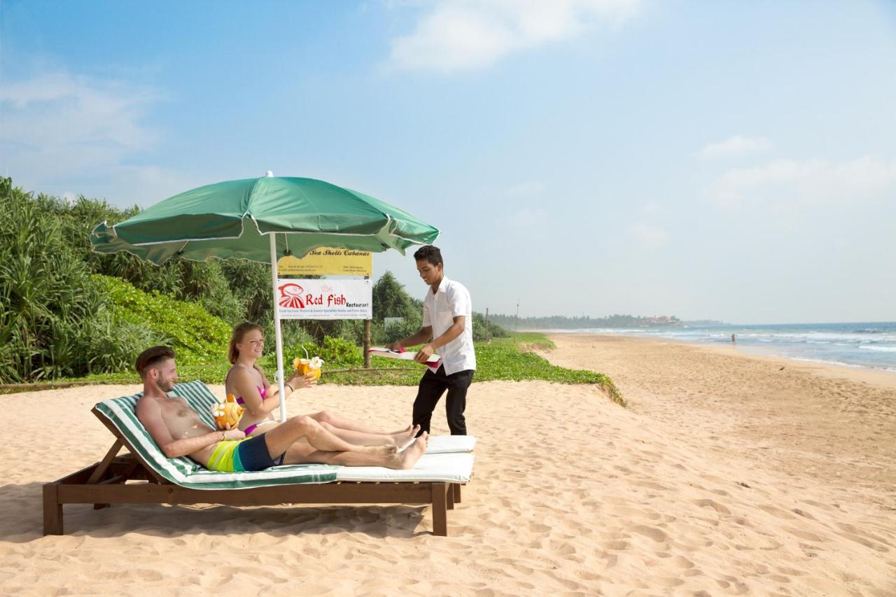 Palm Beach Inn&Sea Shells Cabanas Bentota Bagian luar foto
